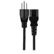 10 Ft. Computer Power Cord, Black