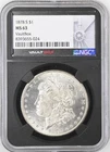 1878-S Silver Morgan Dollar Coin MS 63 NGC Certified Vaultbox Black Core