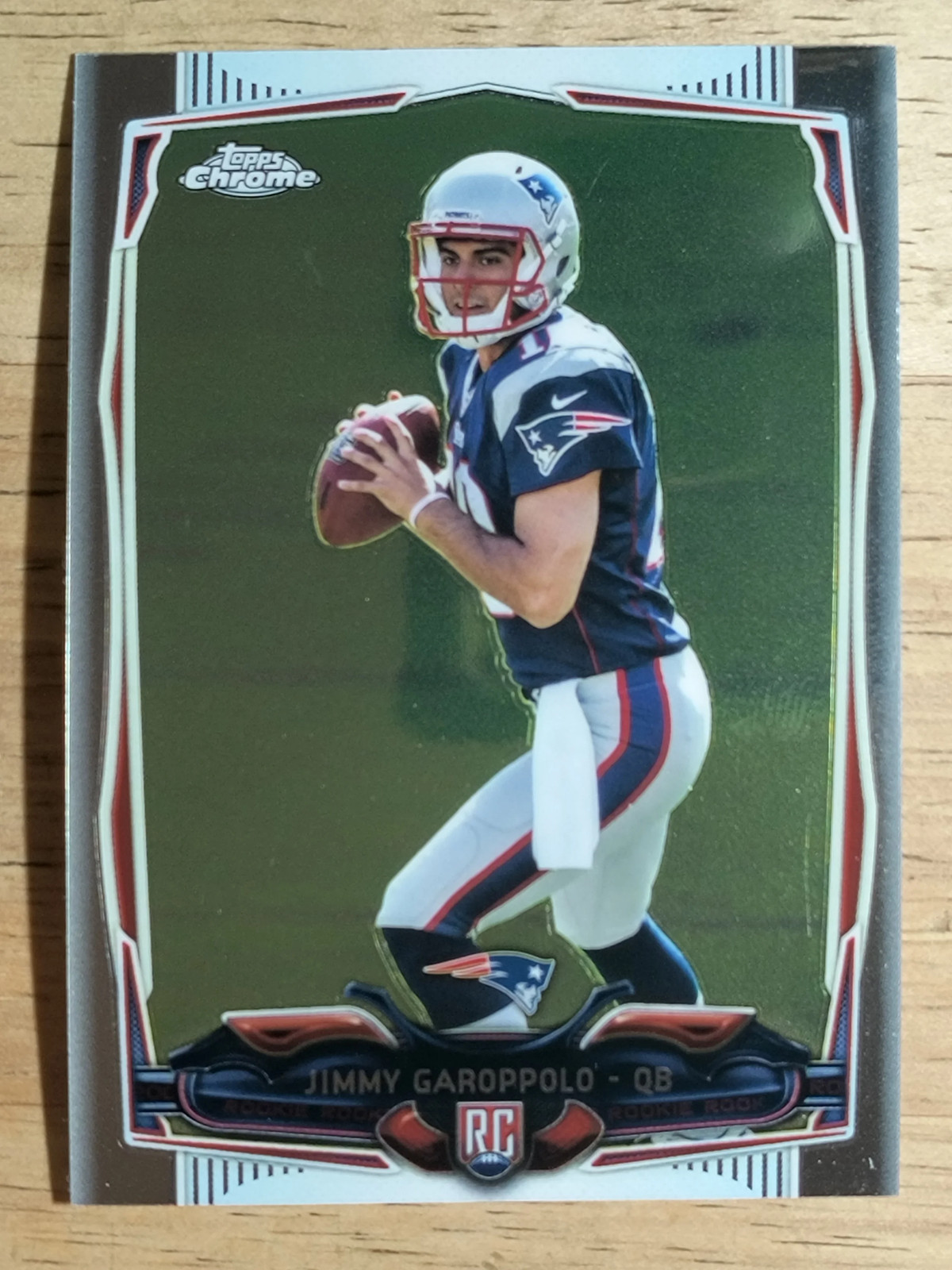 2014 Topps Chrome #150A Jimmy Garoppolo RC