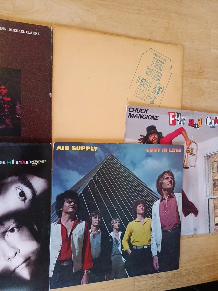 Vinyl 12” Records Lot of 7 Rock Classic And More  - Image 4 of 4