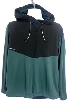 Zero Restriction Mens Green Black Hunter Hoodie Pullover Golf Size XL Tyson