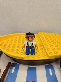 Lego Duplo 10514 Jake&rsquo;s Pirate Ship Bucky  Incomplete See Pictures 