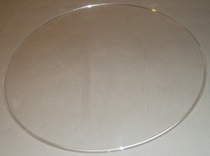 Türfensterabdeckung Frontscheibe rund für Tür Siemens Kondens Trockner E46-30