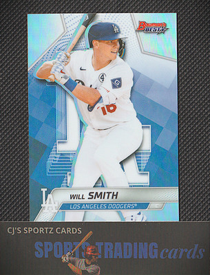 2025 Bowman's Best Will Smith Refractor #23 Los Angeles Dodgers