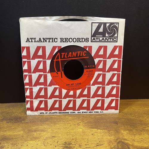 THE DRIFTERS -There Goes My Baby - Original 1959 Atlantic Records 45 rpm -Top 40 - Picture 3 of 3