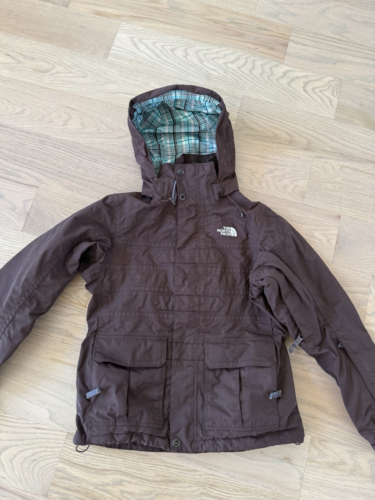 Women Xs Mid-length Zip Button