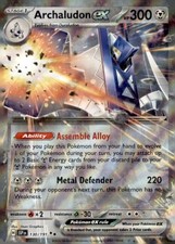 Pokemon TCG SV08: Surging Sparks - Archaludon EX Double Rare FOIL #130/190