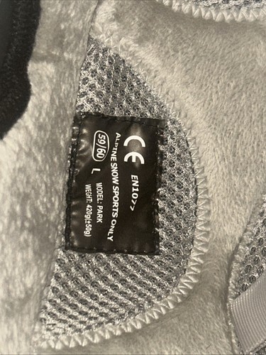 Manbi Park Skihelm Größe 59-60cm weiß. Neu - Bild 7 von 7