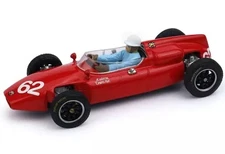 Mini car 143 Cooper T53 1961 Italian GP L.Bandini #62 with driver figure