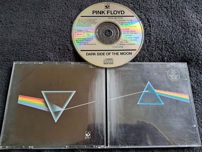 PINK FLOYD Dark Side of the Moon cd UK 1985 early press No Barcode smooth case