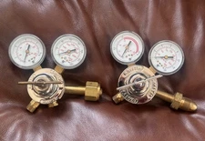 Smith Regulator Set 30-100-540 Oxygen 30-15-510 Acetylene Cutting Welding Torch