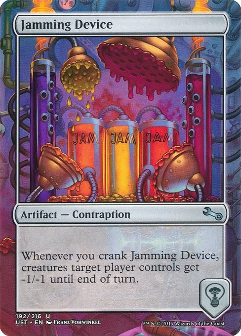 [MTG] Jamming Device (Foil) (192) (UST) LP-HP