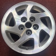 1995-1999 Maxima 15x6.5 Oem Refurb Wheel Machined Painted Silver 62319