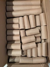 Lot 190 Cardboard Tubes Paper Towel Rolls Toilet Craft Art Project Gerbil Toys 