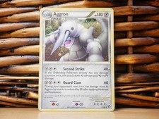 Pokemon AGGRON 1/102 HOLO RARE | LP Light Play | HS Triumphant | 2010 on eBay