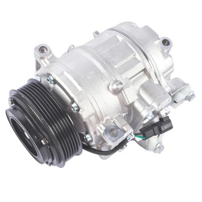 A/C Compressor W/ 6-Groove Pulley Replacement for Ford Edge 2012-2015, Explore