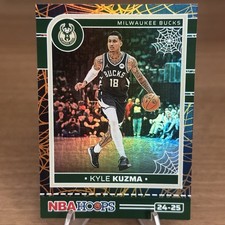 2024-25 Panini Haunted Hoops Kyle Kuzma #144 Holo Webs Milwaukee Bucks NBA