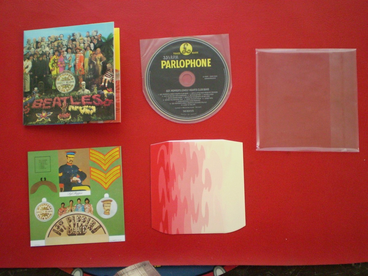 Beatles SGT PEPPER CD NEW/MINT w/INSERT FROM 2009 Mono CD Box Set