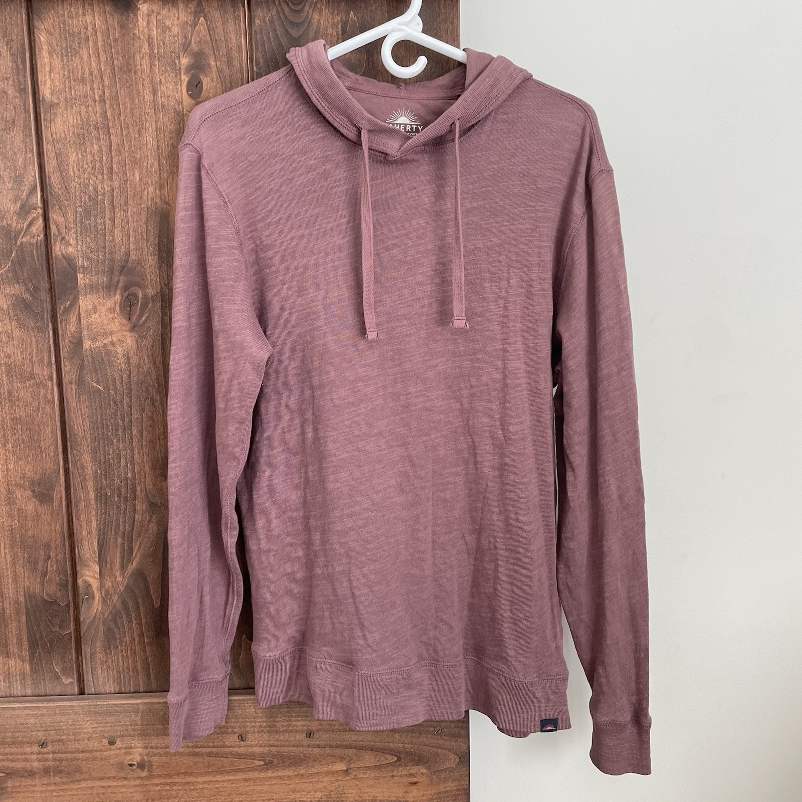 Faherty Pullover Men's Size Small Red Lightweight… - image 1