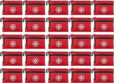 Swiss Safe 2-in-1 First Aid Kit, Bonus Mini Kit- Emergency Aid, 64 Pc, 25 Pk