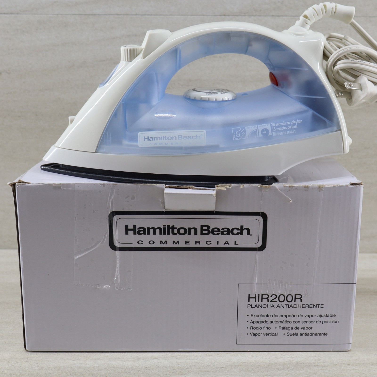 1200w Nonstick Soleplate W/ Box