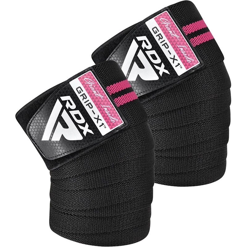 RDX Knee Wraps – Premium Support & Stability for Weightlifting & Leg Workouts - Image 2 of 4
