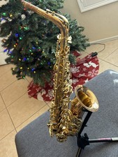 Antigua Winds PowerBell 2025 - Red Rose Body/Clear Lacquer Alto Saxophone