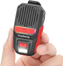 2025 Upgrade Wearable Bluetooth 5.4 Speaker, IPX6 Waterproof Clip on Wireless Sp