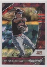 2020 Panini Prizm Draft Picks Burgundy Cracked Ice 9/23 Hayden Cantrelle nd3