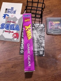Sega Game Gear Marvel X-Men Gamemasters Legacy W/ Box & Instructions