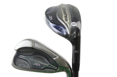 NEW Callaway head XR Combo Iron Set 4-PW (4, 5 are hybrids) Senior