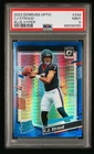 2023 Donruss Optic C.J. Stroud Blue Hyper Prizm Rated Rookie #244 Texans PSA 9