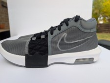 Size 9.5 Nike LeBron Witness 8 EP Basketball Shoes 'Cool Grey' FB2237-004 