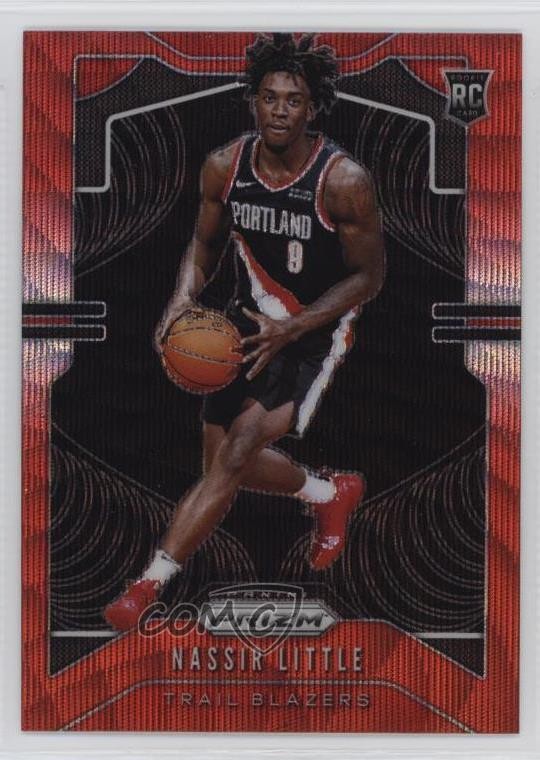 2019-20 Panini Prizm Rookie Ruby Wave Prizm Nassir Little #269 0nr3