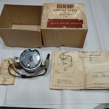 1954 Mercury Dash Clock Nos In The Box. May Fit 1953 Top Show Cond. Neat 1954 Mercury Dash Clock Nos In The Box. May Fit 1953 Top Show Cond. Neat