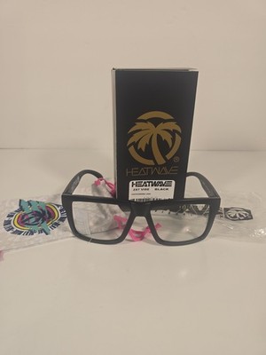 Heatwave Safety Z87 Photochromic Glasses With Black Frame
