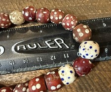 VENETIAN SKUNKS Red (mid-1800’s) African Trade Beads