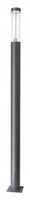 Led Wegeleuchte Groß Aluminium Grau IP65 3000 Cm 4000 K Xxl Garten Stehlampe