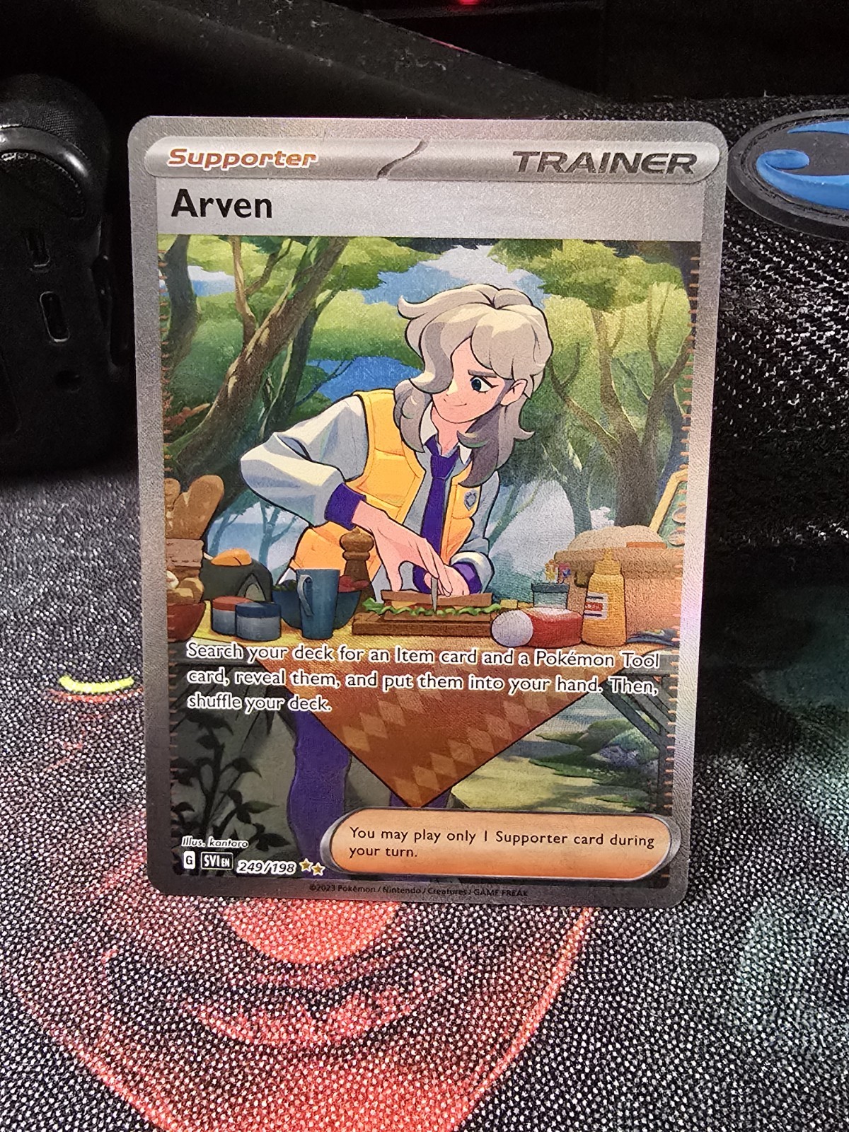 Arven 249/198 SV01: Scarlet & Violet Base Set Holo NM