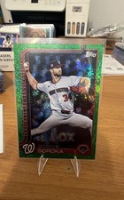 2025 Topps Update Series - Mike Soroka #US347 Green Holofoil /99