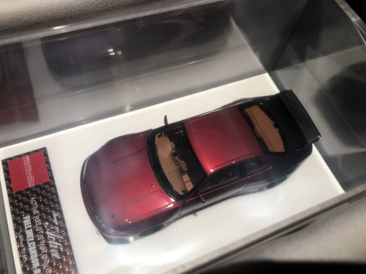 最新の激安 Garage Eidolon Up Make 1/43 Active Wide GT-R R33 Carbon Full 乗用車