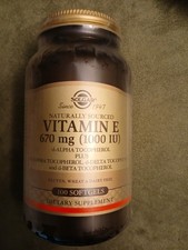 New. Shrink-wrapped.Solgar Vitamin E. 670mg. ...