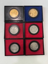1972 Bicentennial Commemorative and America s First Medals Lot of 6 total Medals