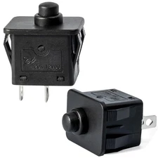 2 Pcs 12volt 6volt 2Pin Plunger Type Power Wheel Foot Pedal Switch... 