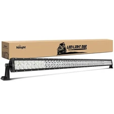 52 Inch 300W 30000LM Double Row Spot Flood LED Light Bar