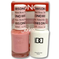 DND DAISY Gel Nail Polish 0.5fl.oz Gel Color Duo DND885- Rebel Rose