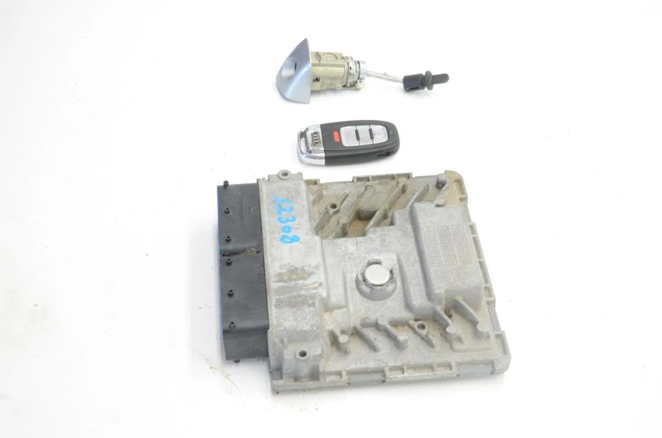 2018 Audi A6 2.0L Engine Control Module ECU ECM with Key 4G5907115 - Image 3 of 4