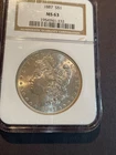 1887 morgan silver dollar ms63