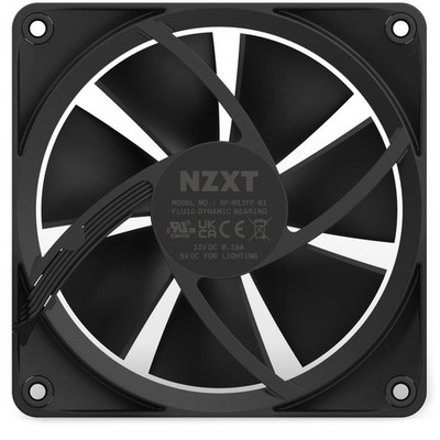 NZXT F120 RGB 120mm Gehäuselüfter 1800 RPM 50,18 CFM 2,7 mmH2O FDB Lager 27,5 dB