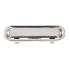 Kitchen Sink Patch Washbasin Drain Overflow Cover Cap Bathroom Rectangle